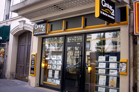 Agence immobilière CENTURY 21 St Martin Immobilier, 75010 PARIS